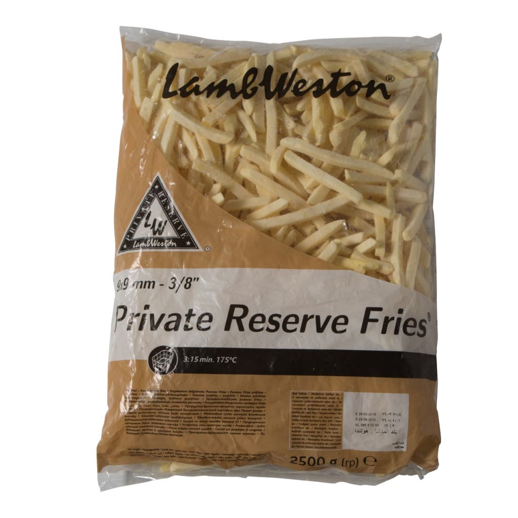 French Fries Lamb Weston Private Reserve 9x9 mm F64 318