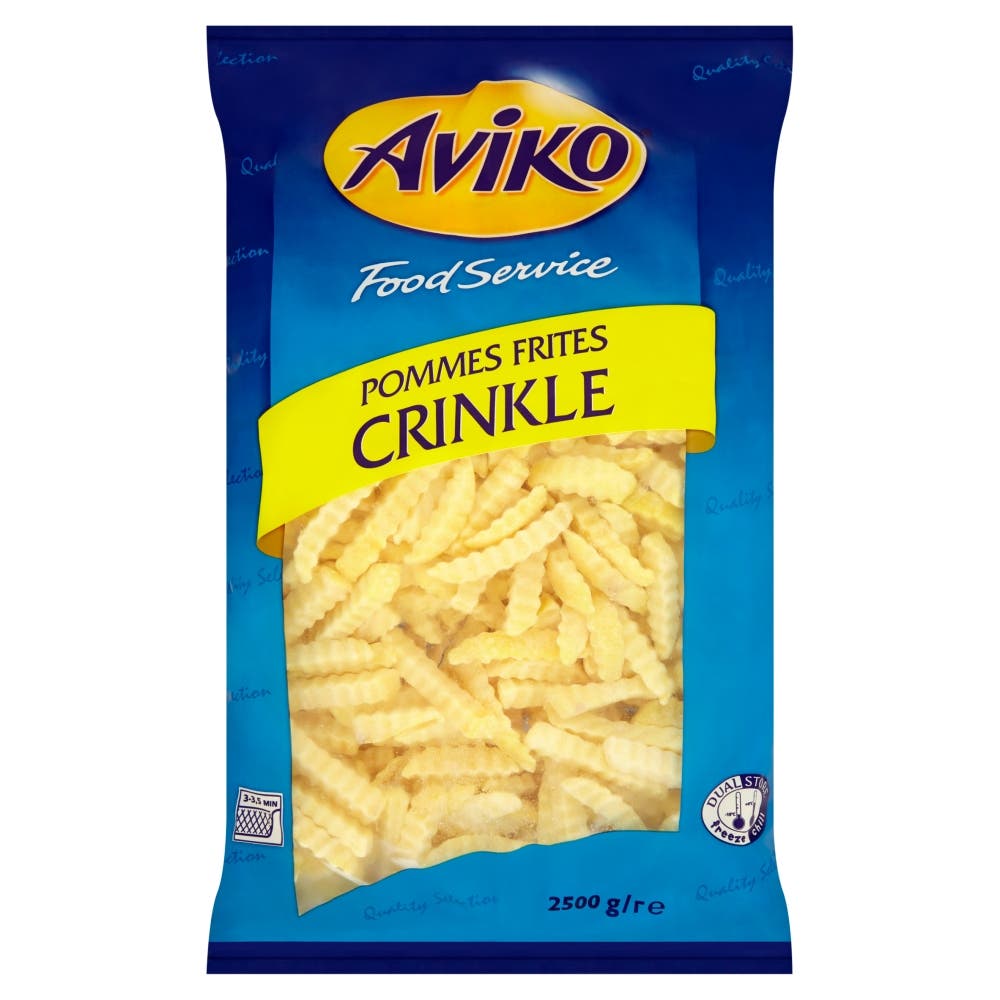 Crinkle Cut Potatoes Aviko Grade A
