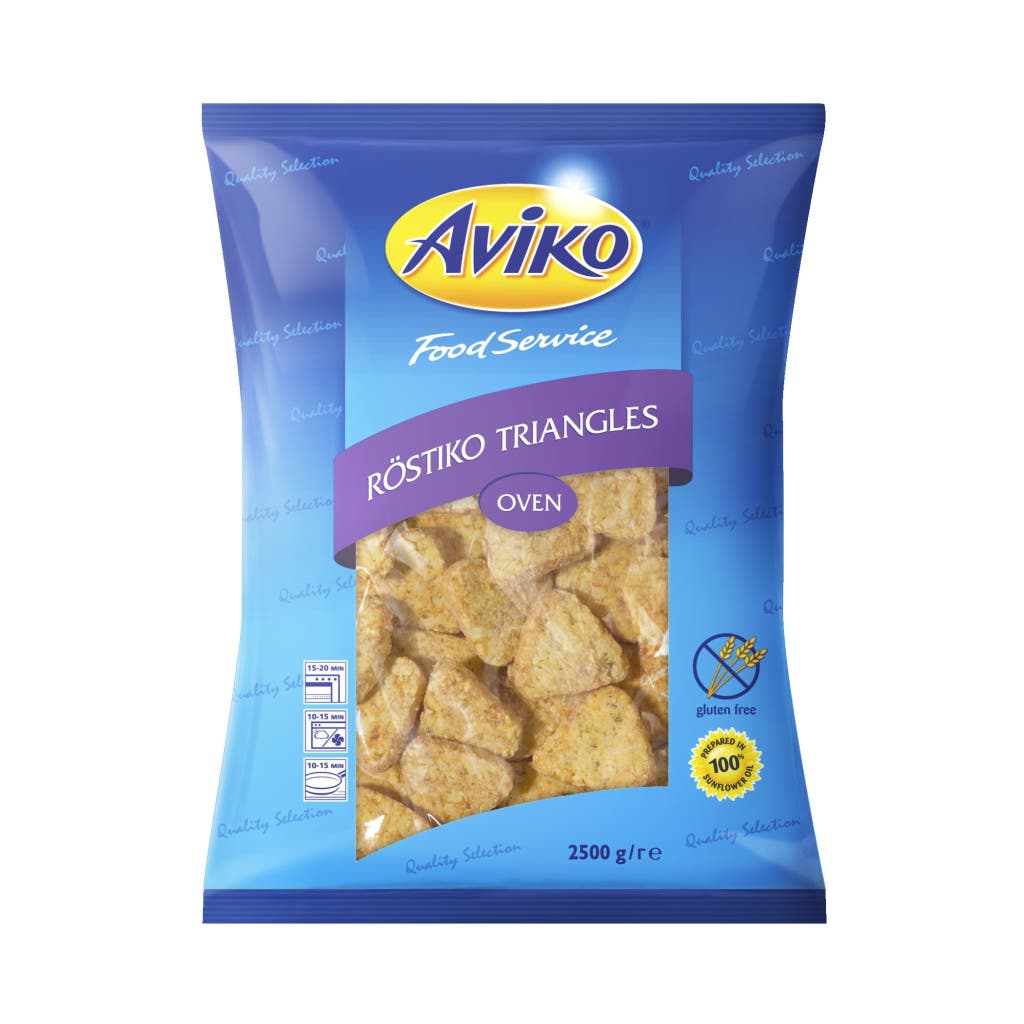 Hash Brown Potatoes Aviko Rostiko Triangle