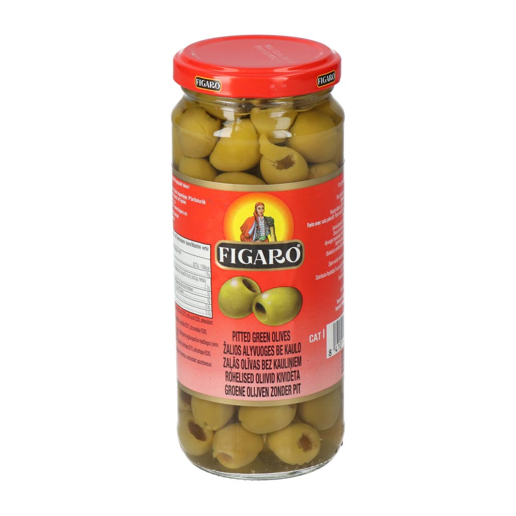 Green Olives Pitted Figaro