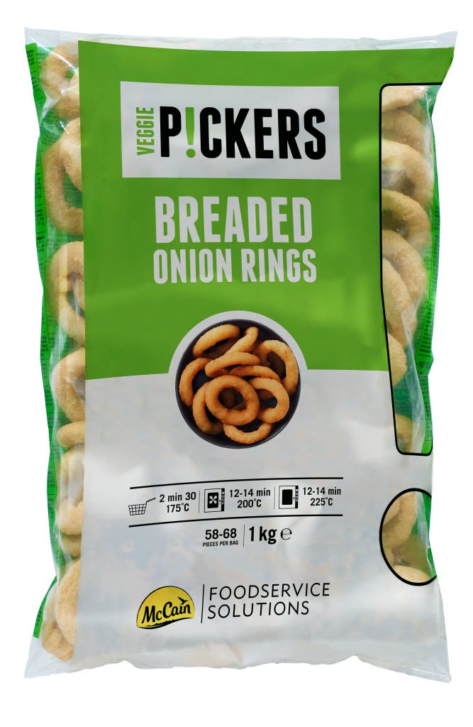 Breaded Onion Rings McCain Preformed