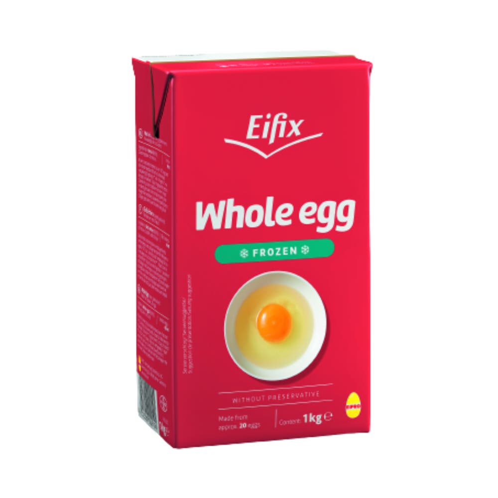 Whole Egg Eifix Liquid Pasteurised With Citric Tetra Brick