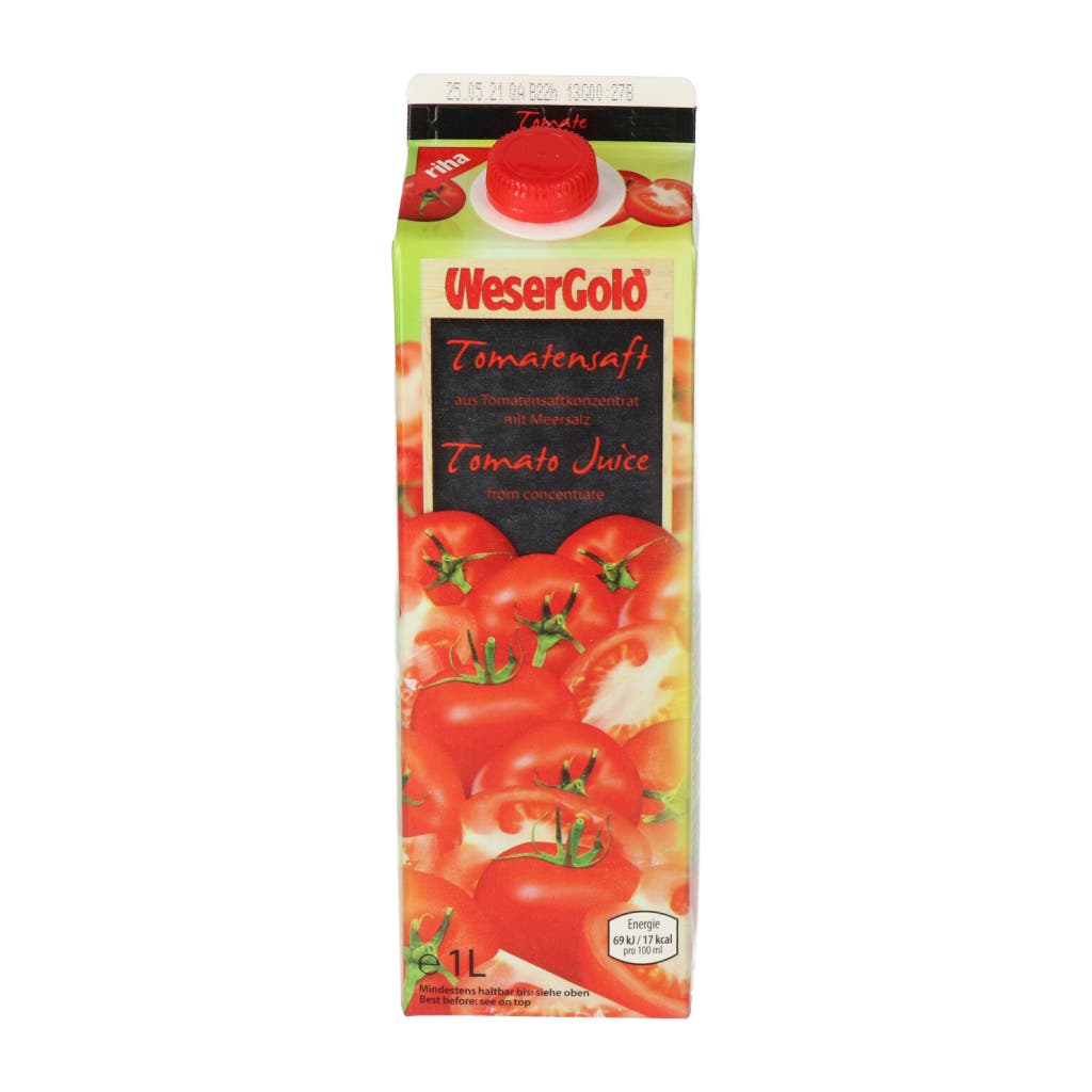 Juice Tomato Wesergold 100% Juice Recap