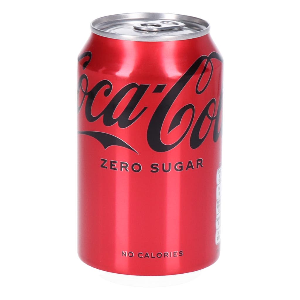 Coca Cola Zero Soft Drinks Danish Text