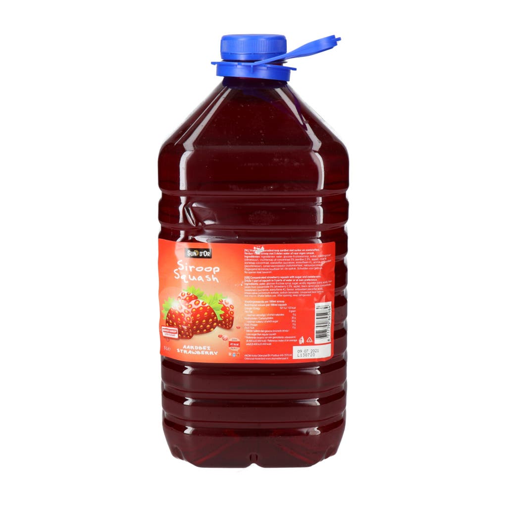 Strawberry Syrup Sun d'Or