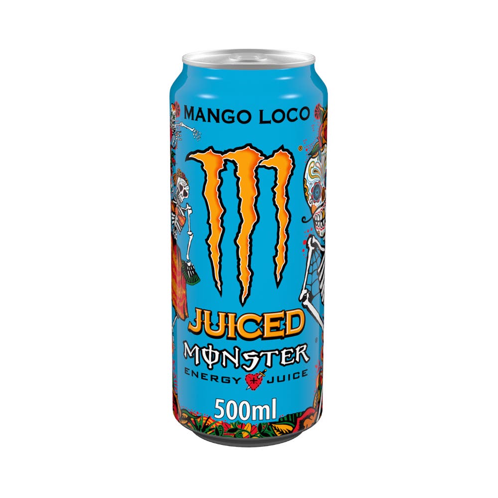 Energy Drink Monster Juiced Mango Loco Deposit NL Logo