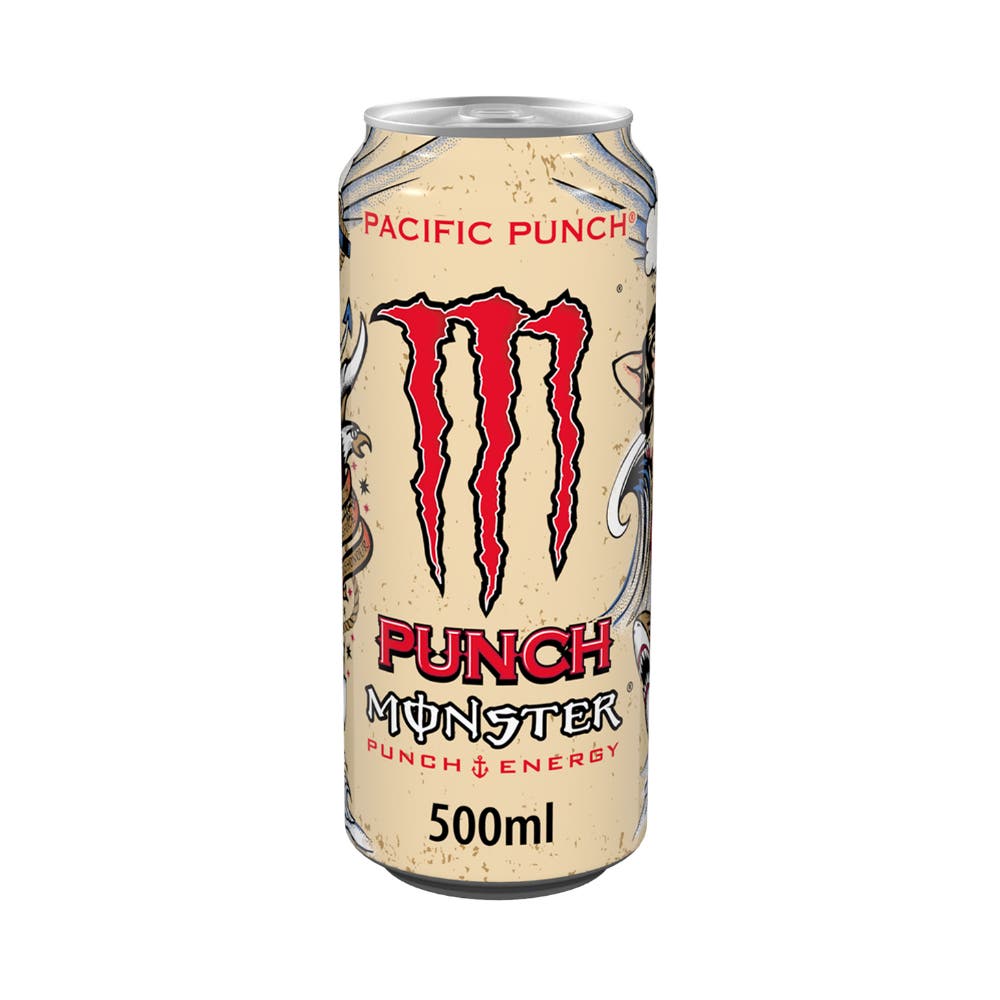 Energy Drink Monster Pacific Punch Deposit NL Logo