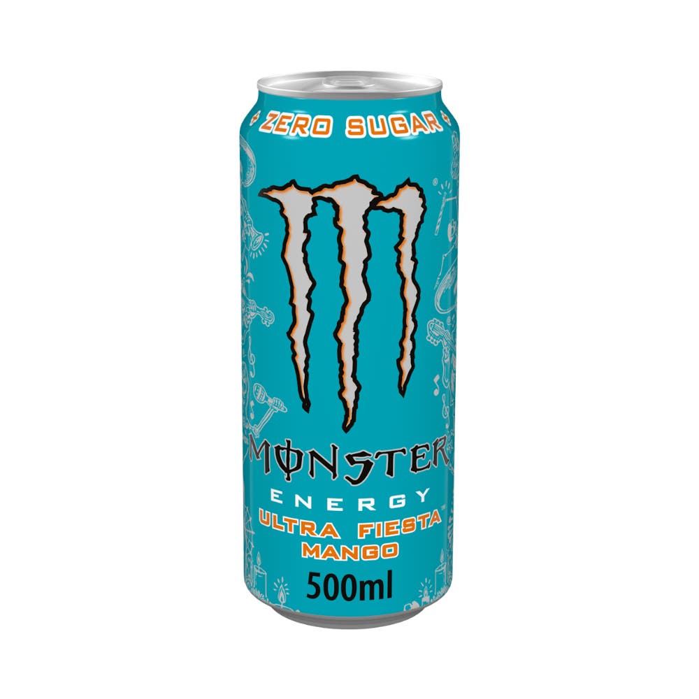 Energy Drink Monster Ultra Fiesta Zero Sugar Deposit NL Logo