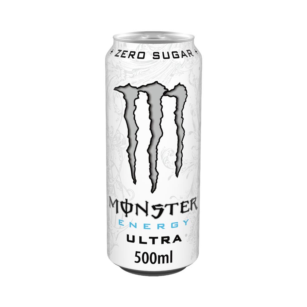 Energy Drink Monster Ultra White Deposit NL Logo