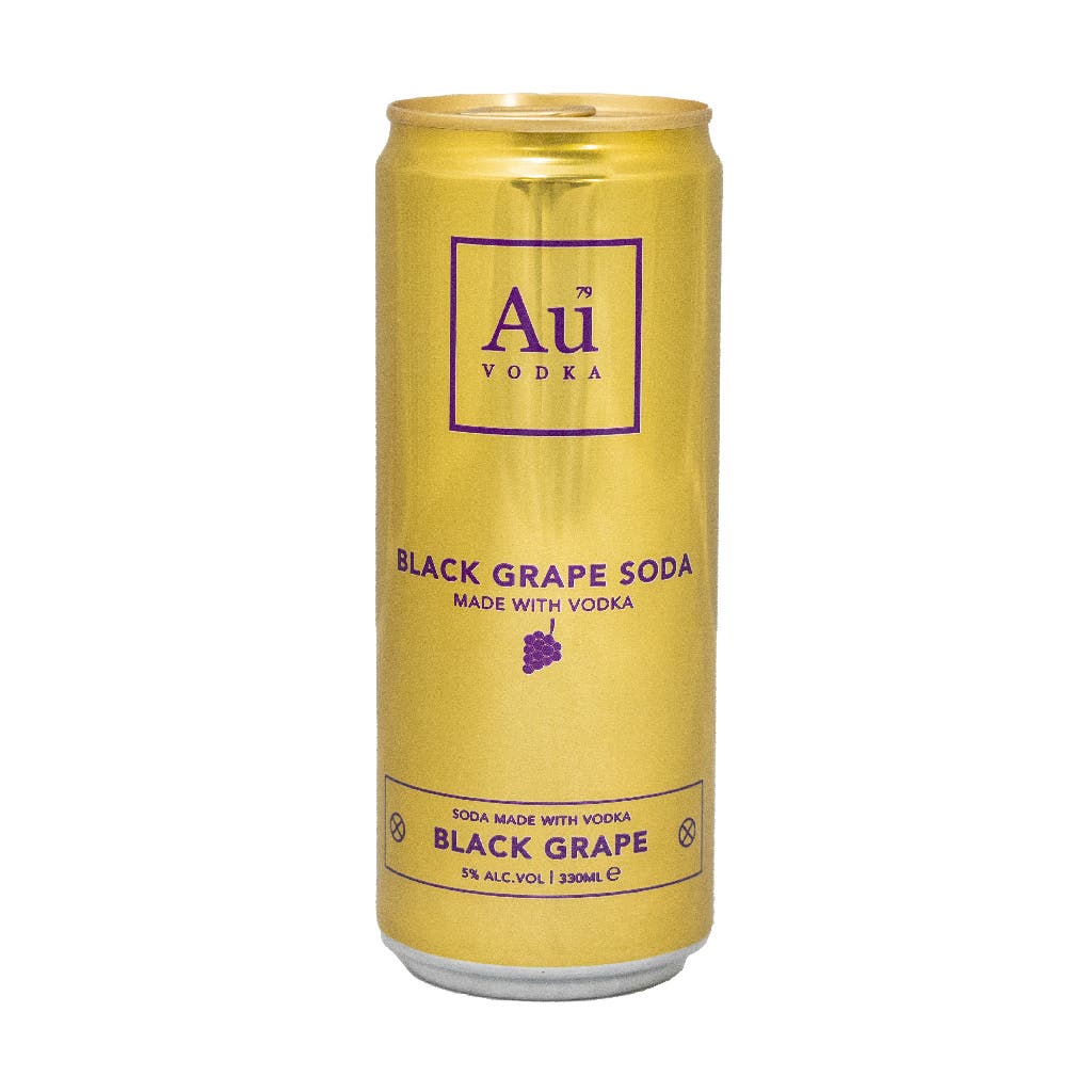 Au Black Grape Vodka RTD 33cl