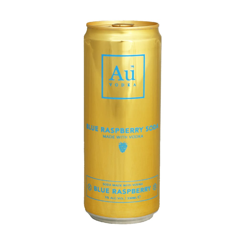 Au Blue Raspberry Vodka RTD