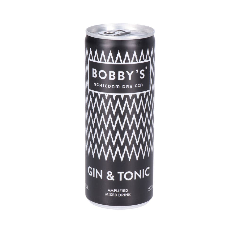 Bobby's Schiedam Gin Premix & Tonic 250ml