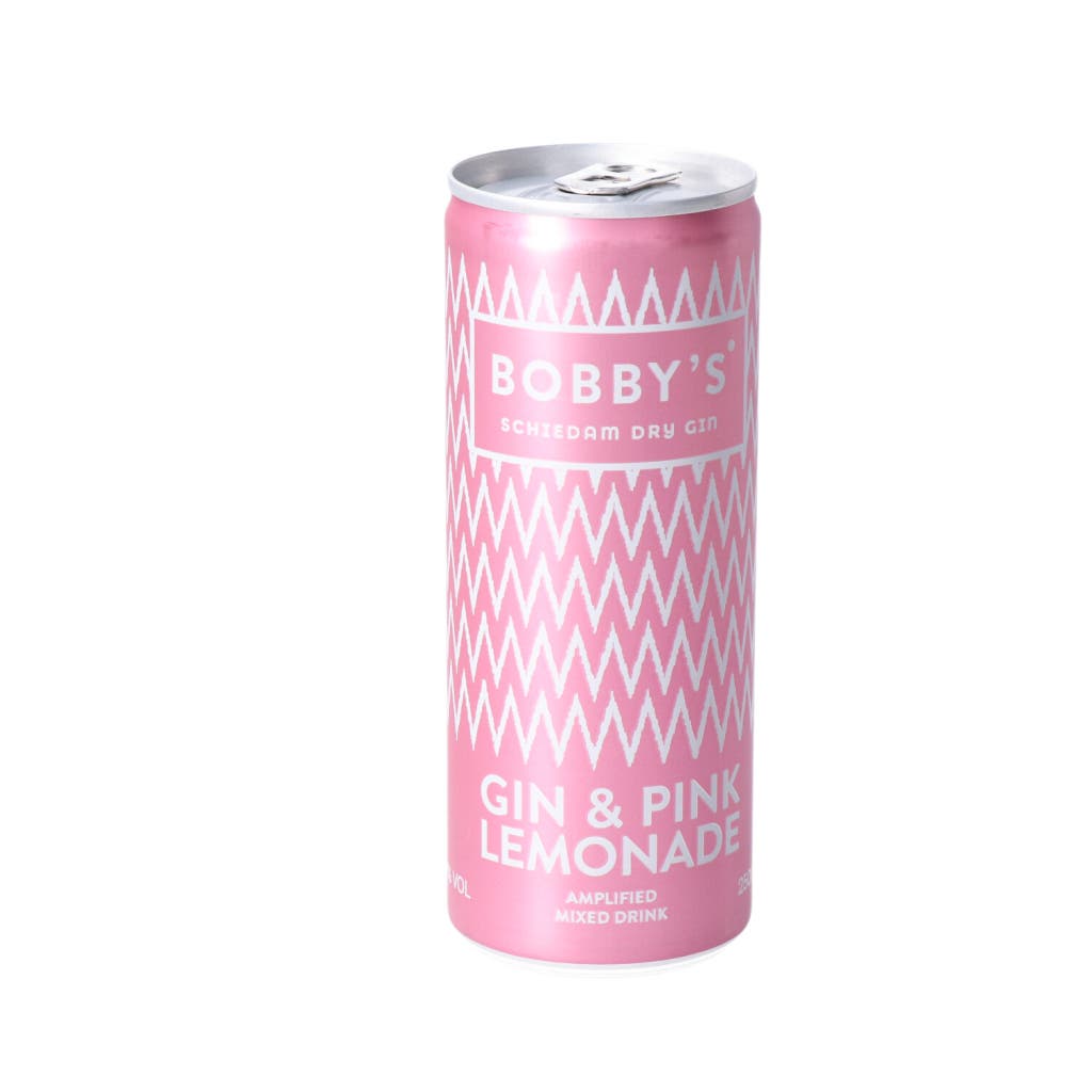 Bobby's Schiedam Gin Premix & Pink Lemonade 250ml