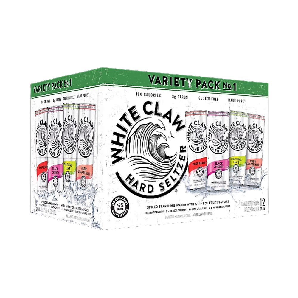 Hard Seltzer White Claw Variety Pack No.1 12OZ