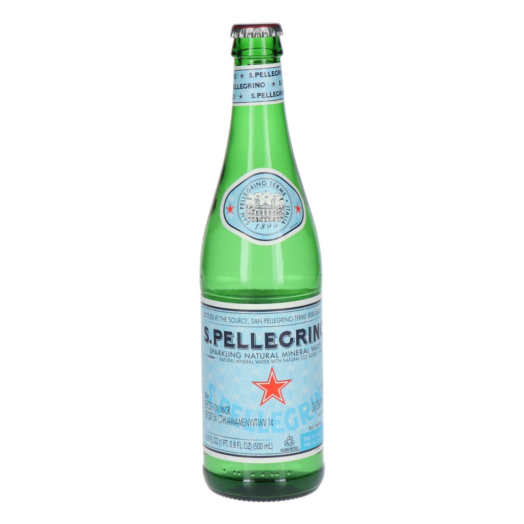 Mineral Water Sparkling San Pellegrino (One Way Glass)