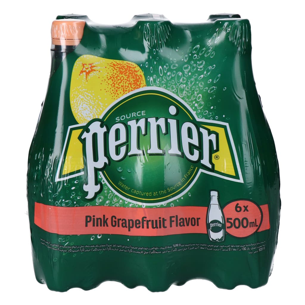 Mineral Water Sparkling Perrier Grapefruit Pet