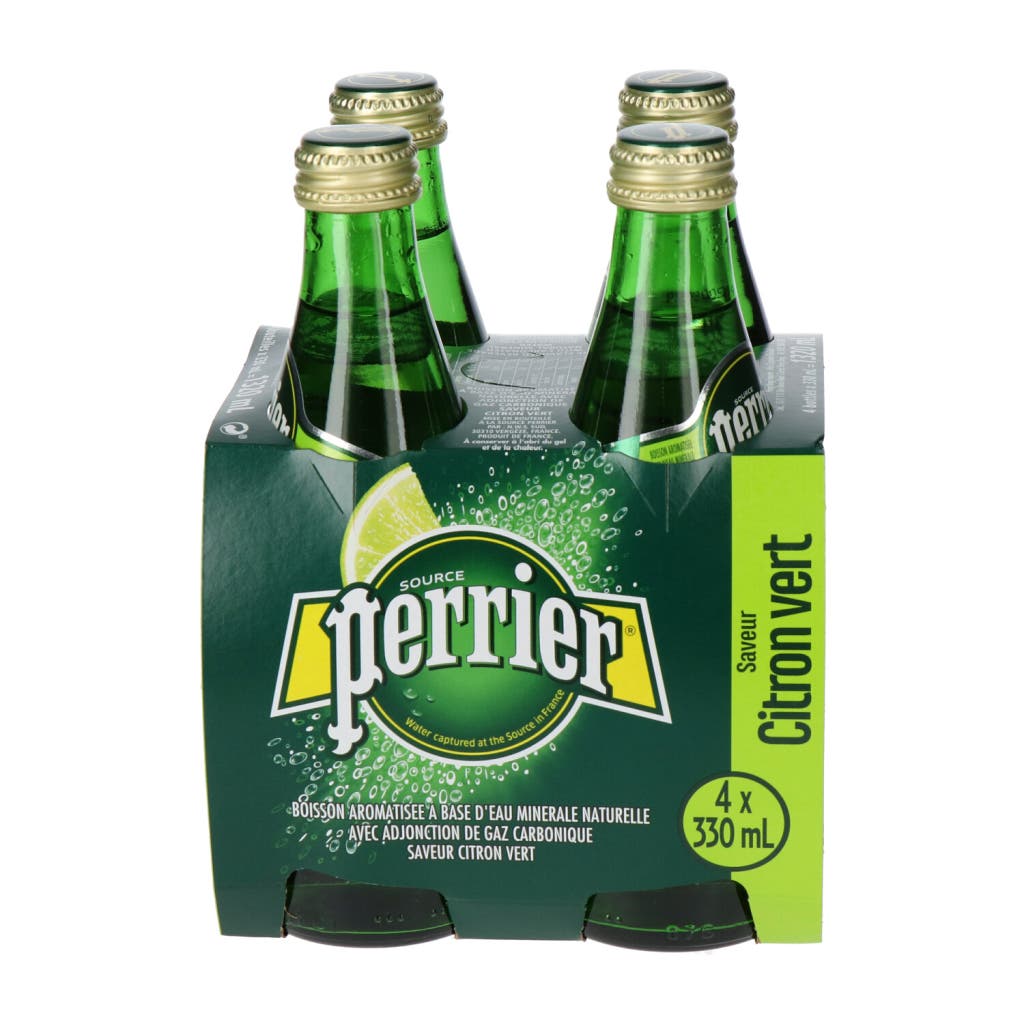 Perrier Mineral Water Sparkling Lime (Bottle)