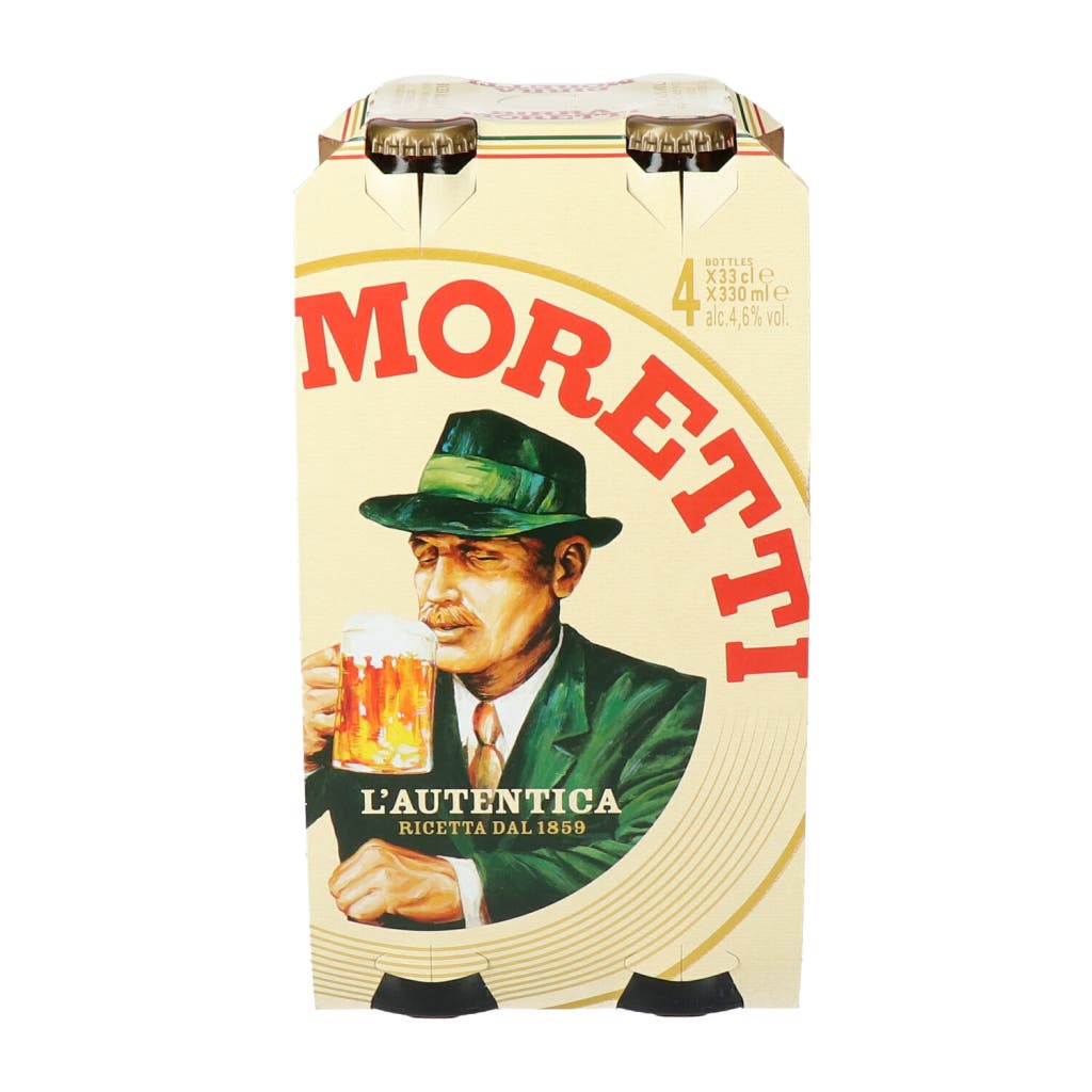 Birra Moretti Beer L'Autentica 33cl