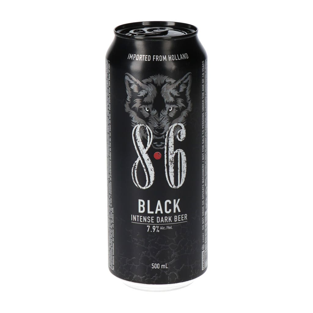 8.6 Beer Black 50cl