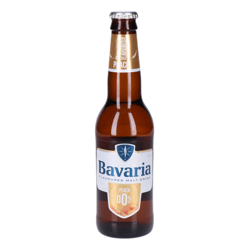 Non Alcoholic Bavaria Malt Drink Peach (4x6) To