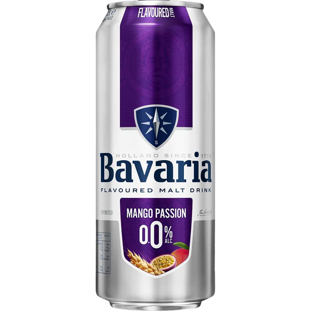 Non Alcoholic Bavaria Malt Drink Mango Passion 50cl