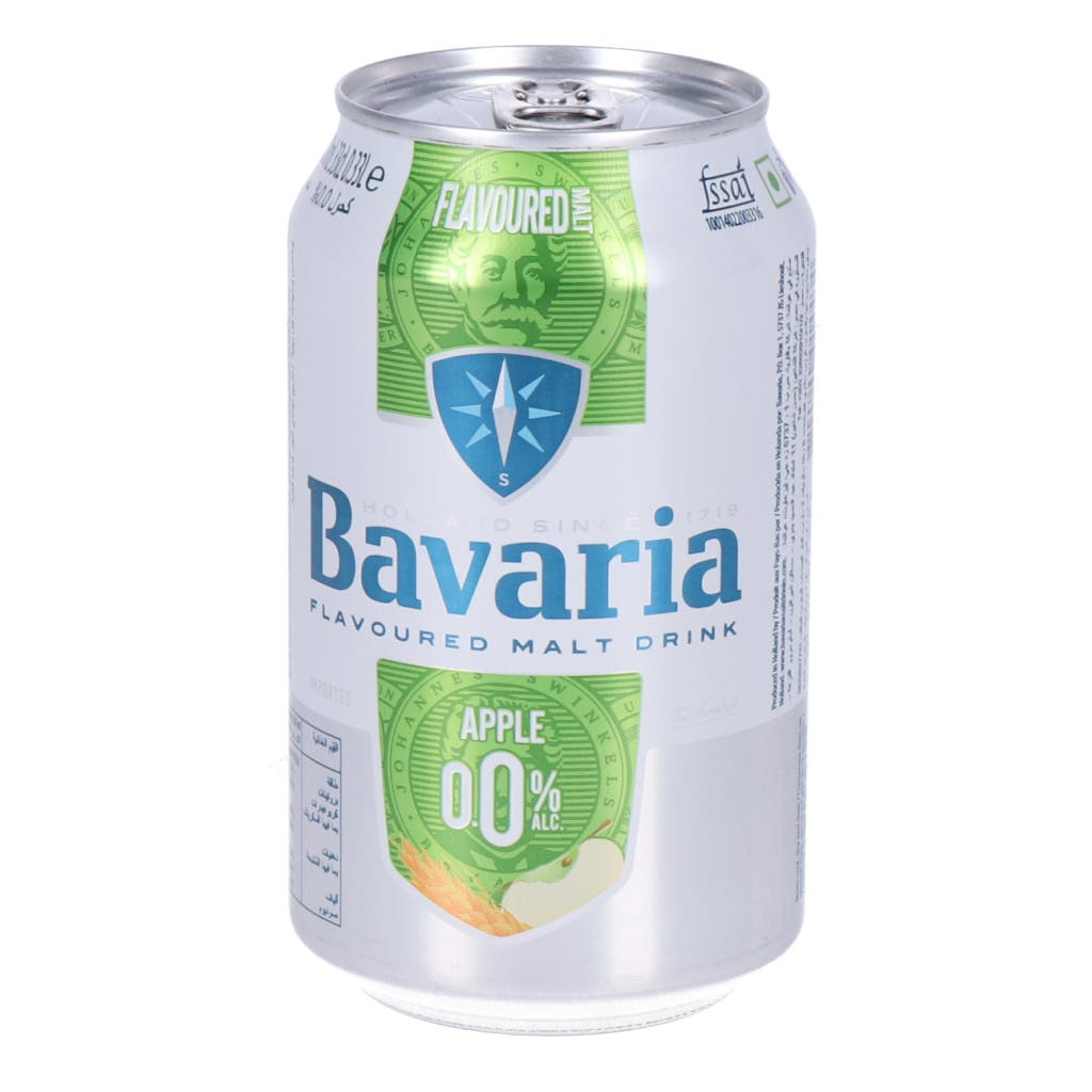 Non Alcoholic Bavaria Malt Drink Apple 33cl