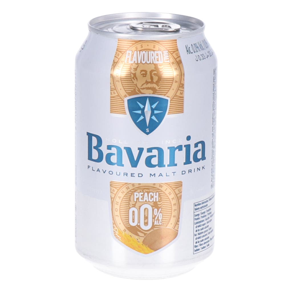 Non Alcoholic Bavaria Malt Drink Peach 33cl