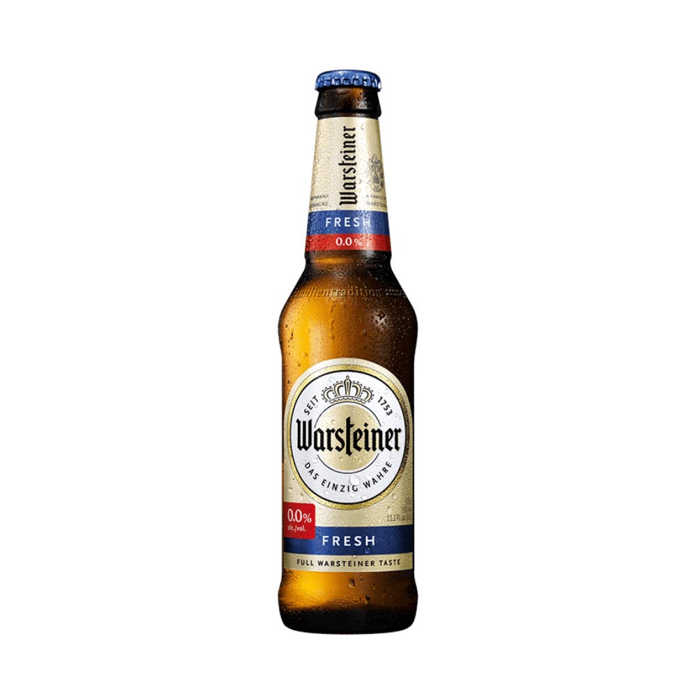 Non-Alcoholic Beer Warsteiner Premium Fresh Bottles 33cl