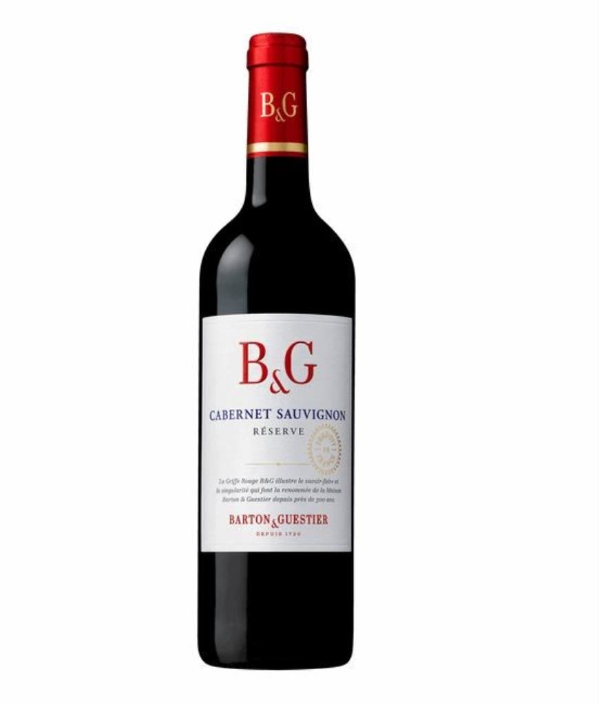 Wine Red France Barton & Guestier Cabernet Sauvignon