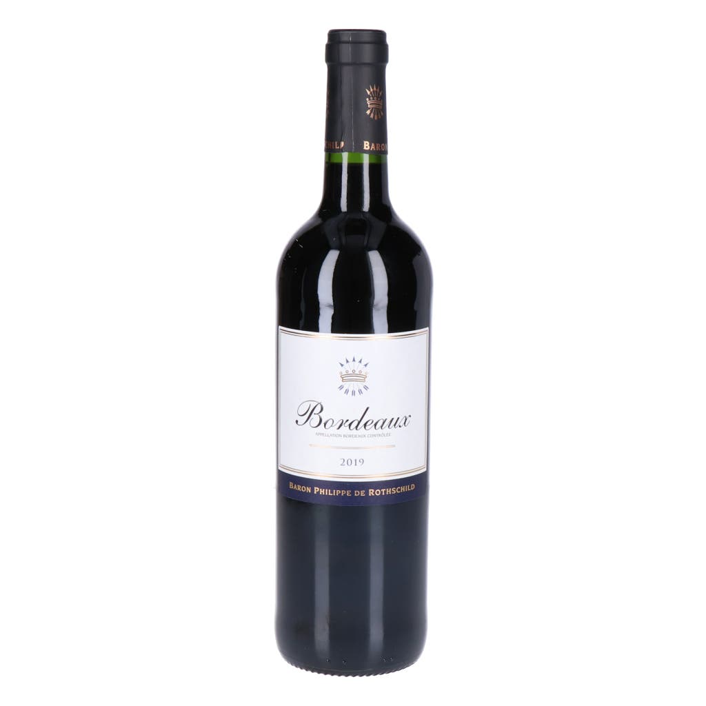 Wine Red France Bordeaux Baron Philippe De Rothschild Rouge (Cork)