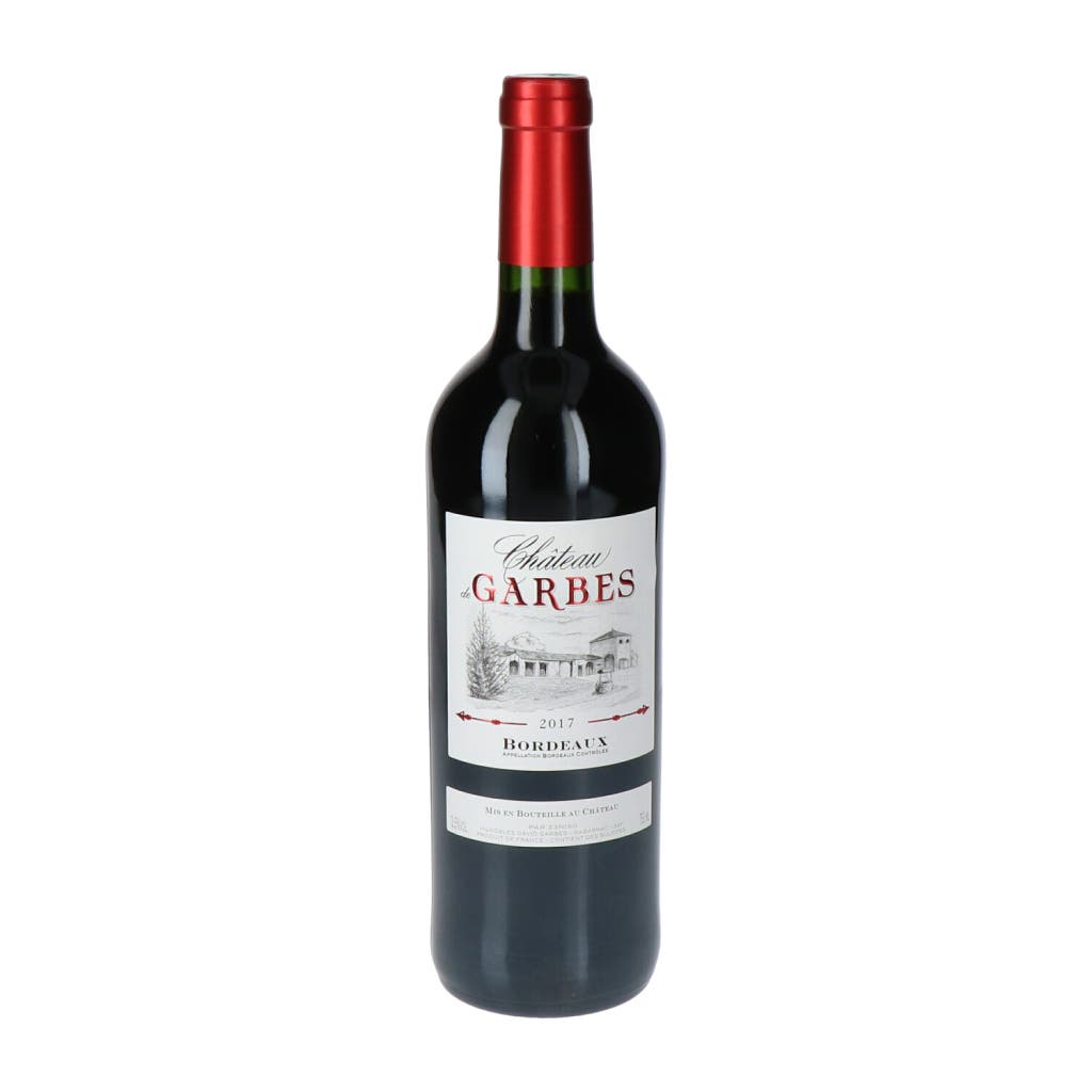 Wine Red France Bordeaux Chateau de Garbes A.O.C
