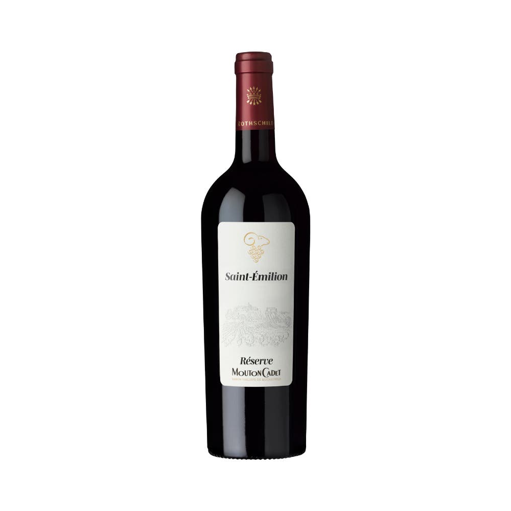 Wine Red France Saint Emilion Baron Philippe de Rothschild Mouton Cadet Reserve