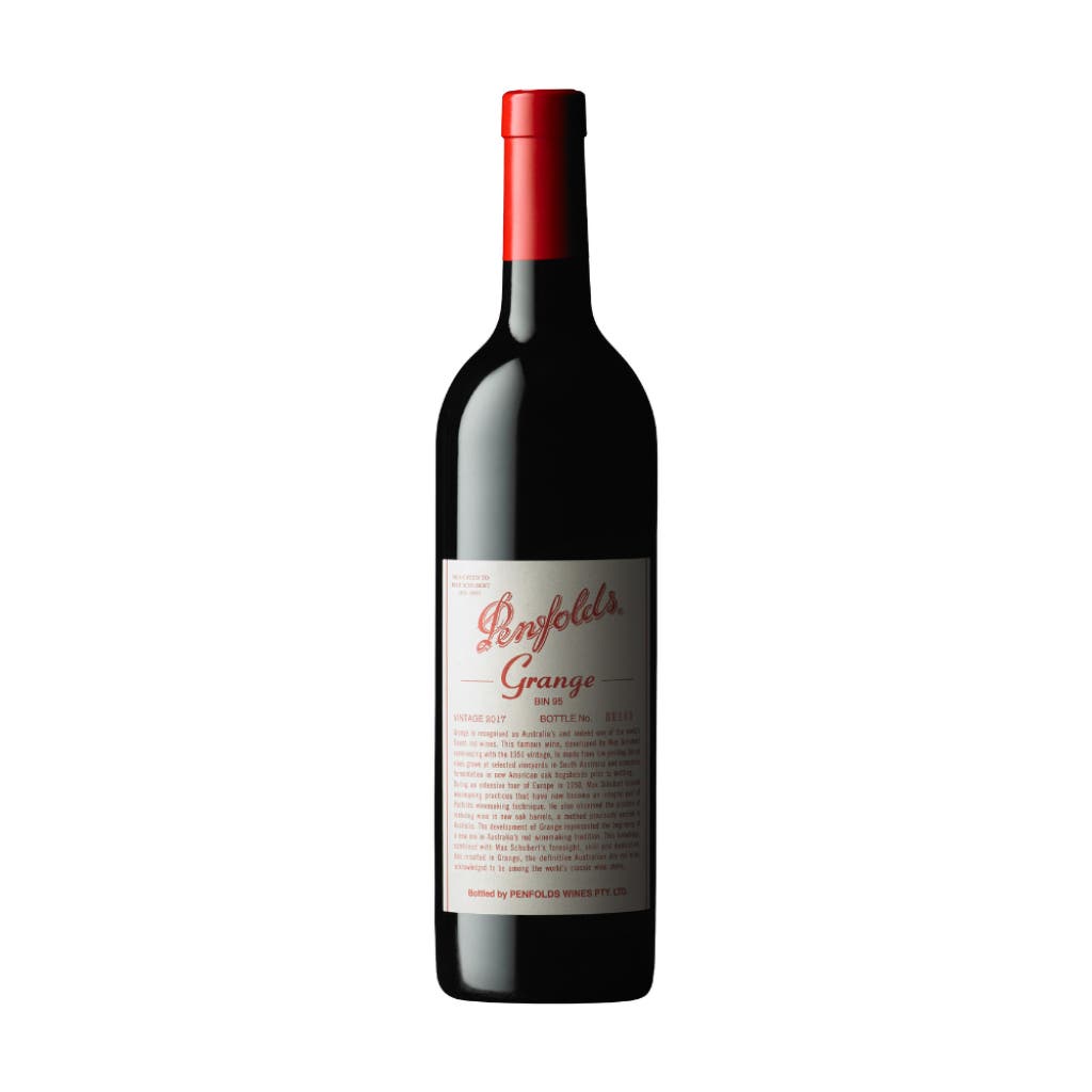 Red Wine Australia Penfolds Grange Bin 95 Cabernet Sauvignon Shiraz