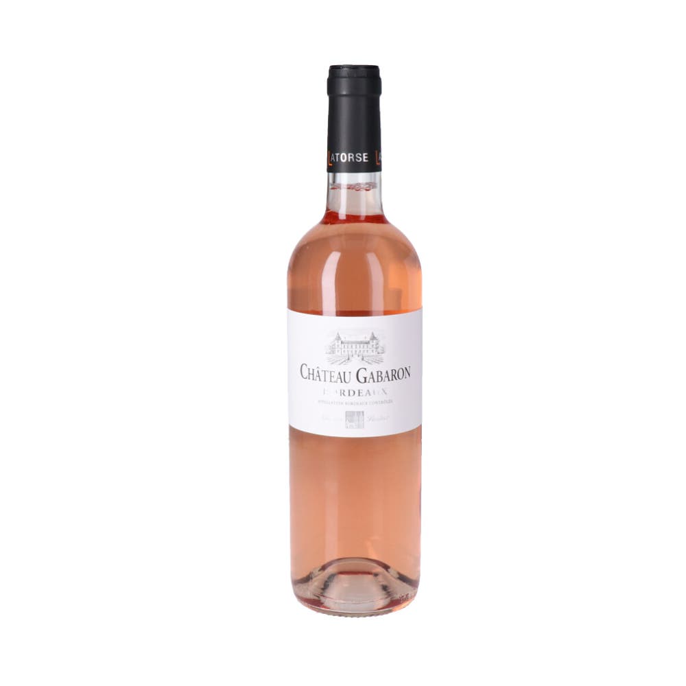 Wine Rose France Bordeaux Chateau Gabaron A.O.C