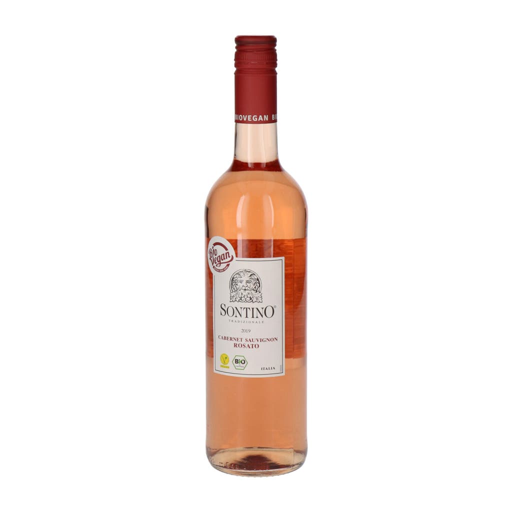 Wine Rose Italy Sontino BioVegan Cabernet Sauvignon Rosato