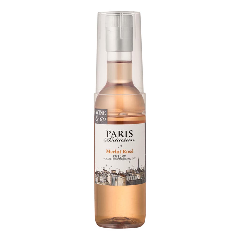 Wine Rose France Paris Seduction Merlot Rosé Pays d'Oc PET