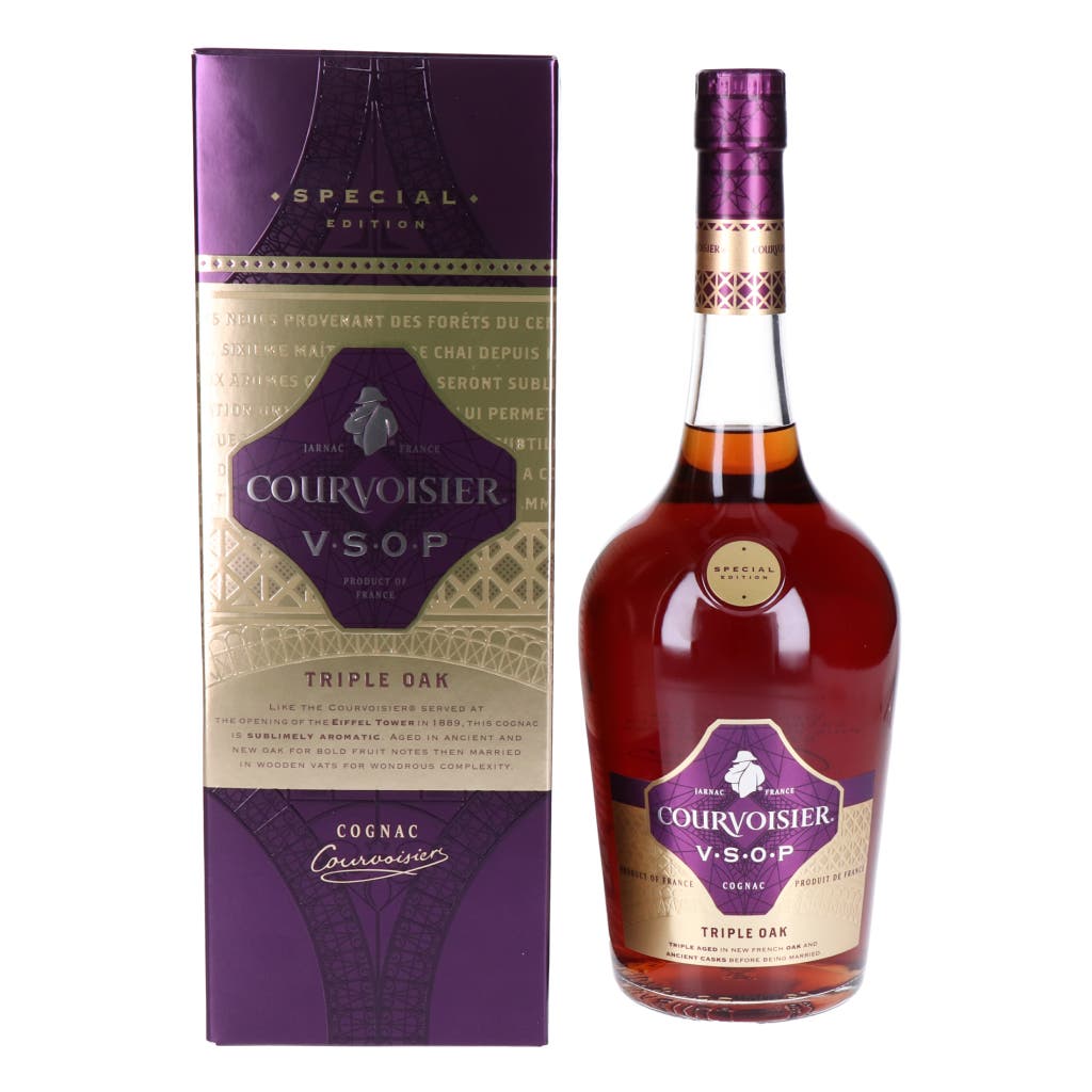 Courvoisier VSOP Cognac Special Edition Triple Oak + Giftbox