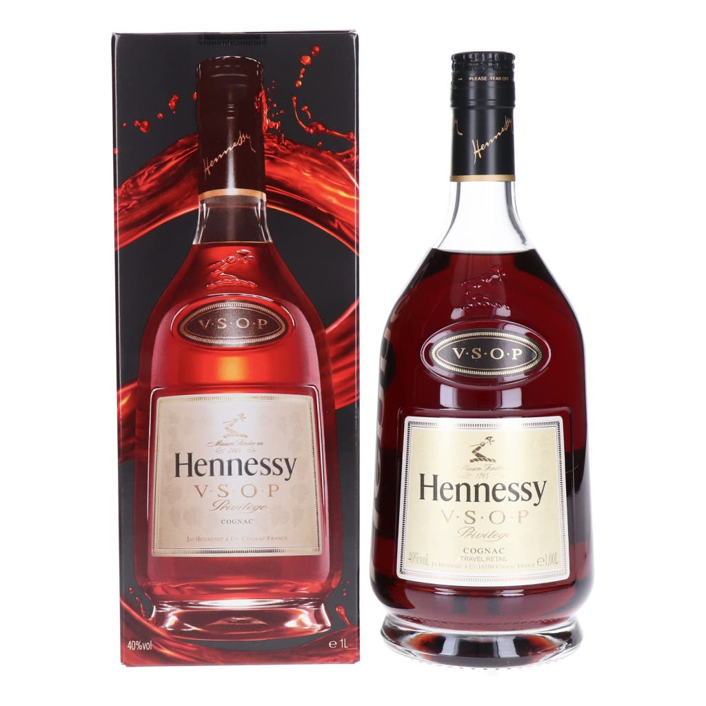 Hennessy V.S.O.P Cognac Privilege Travel Retail + Giftbox 1L