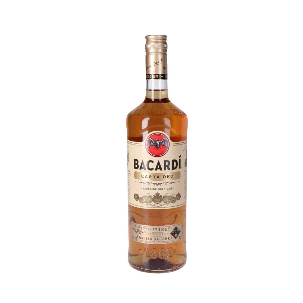 Bacardi Carta Oro Rum 1L