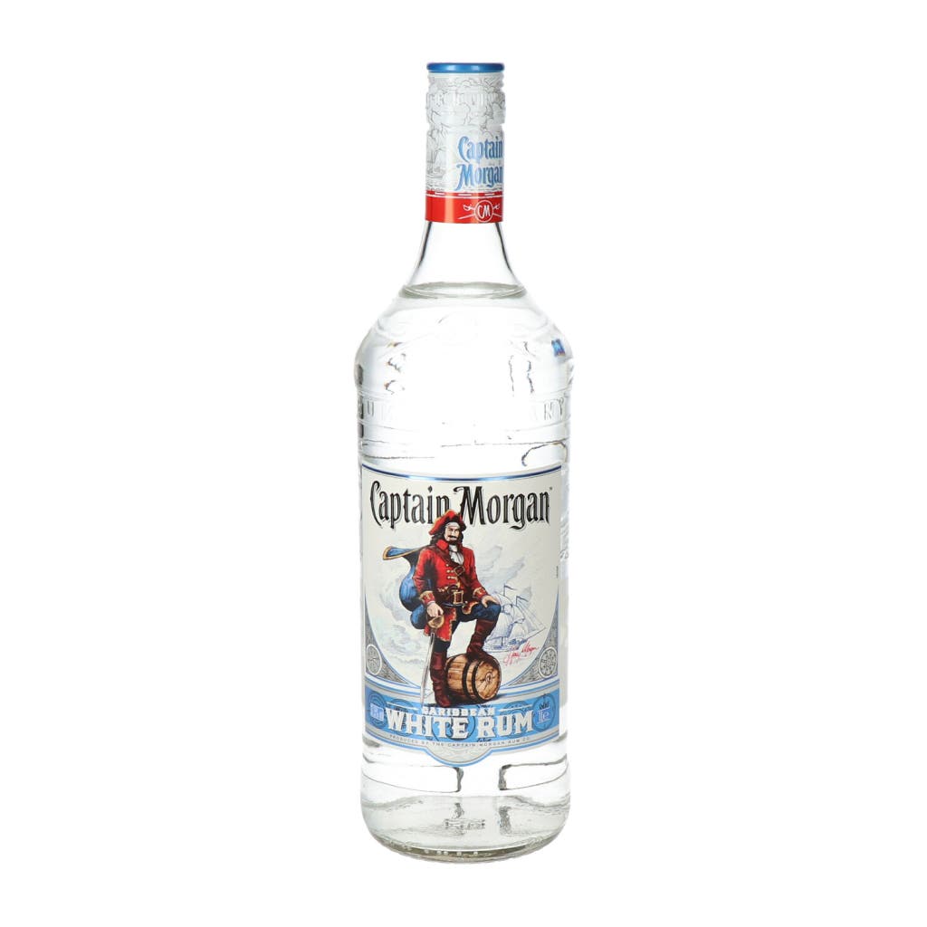 Captain Morgan Rum Caribbean White 1L