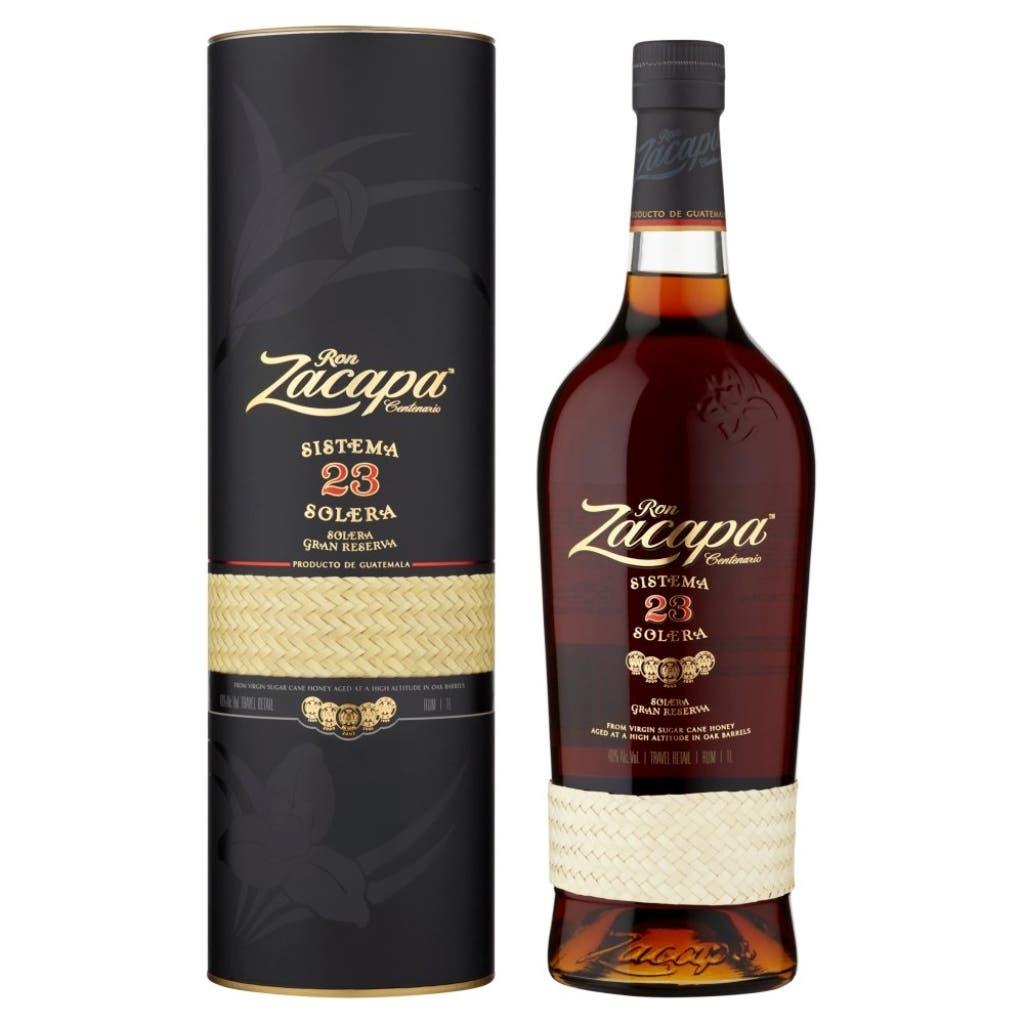 Ron Zacapa Rum Centenario Sistema 23 Solera Gran Reserva + Giftbox 
