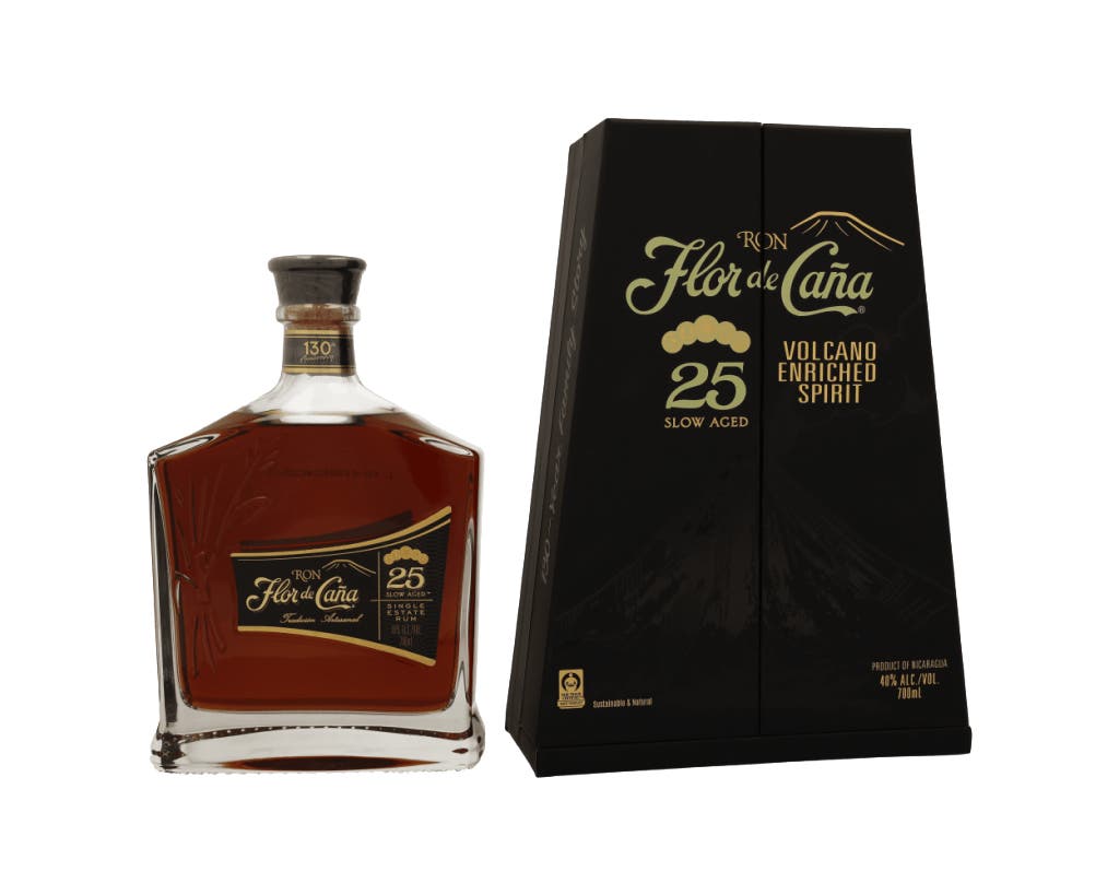 Rum Flor de Cana Centenario 25 Years + Giftbox 70cl