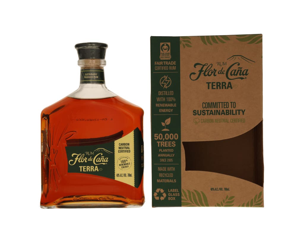 Rum Flor de Cana ECO + Giftbox 70cl