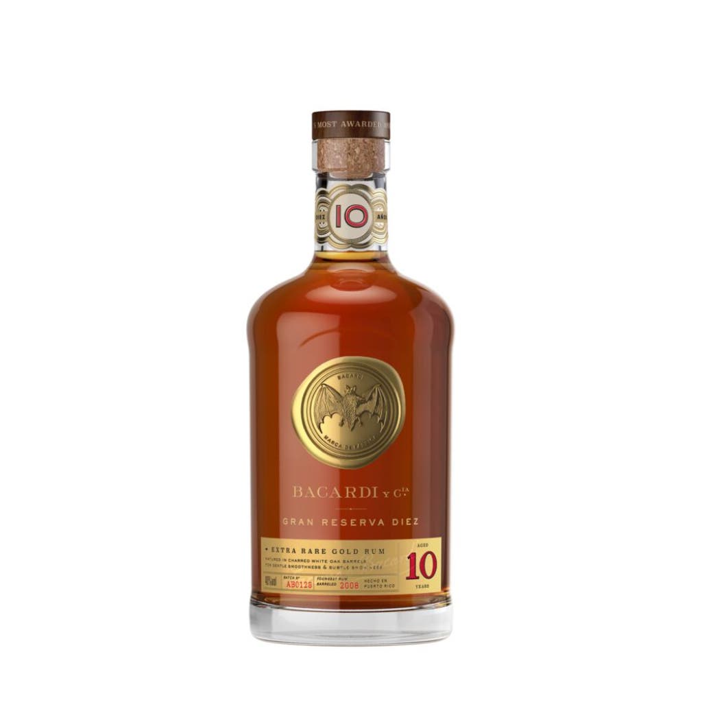 Bacardi Gran Reserva Rum Diez Aged 10 Years