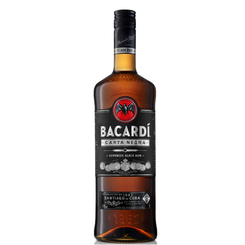 Bacardi Carta Negra Rum 1L