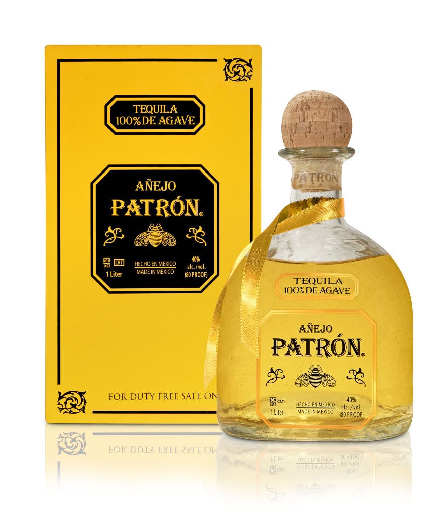 Patron Tequila Anejo + Giftbox