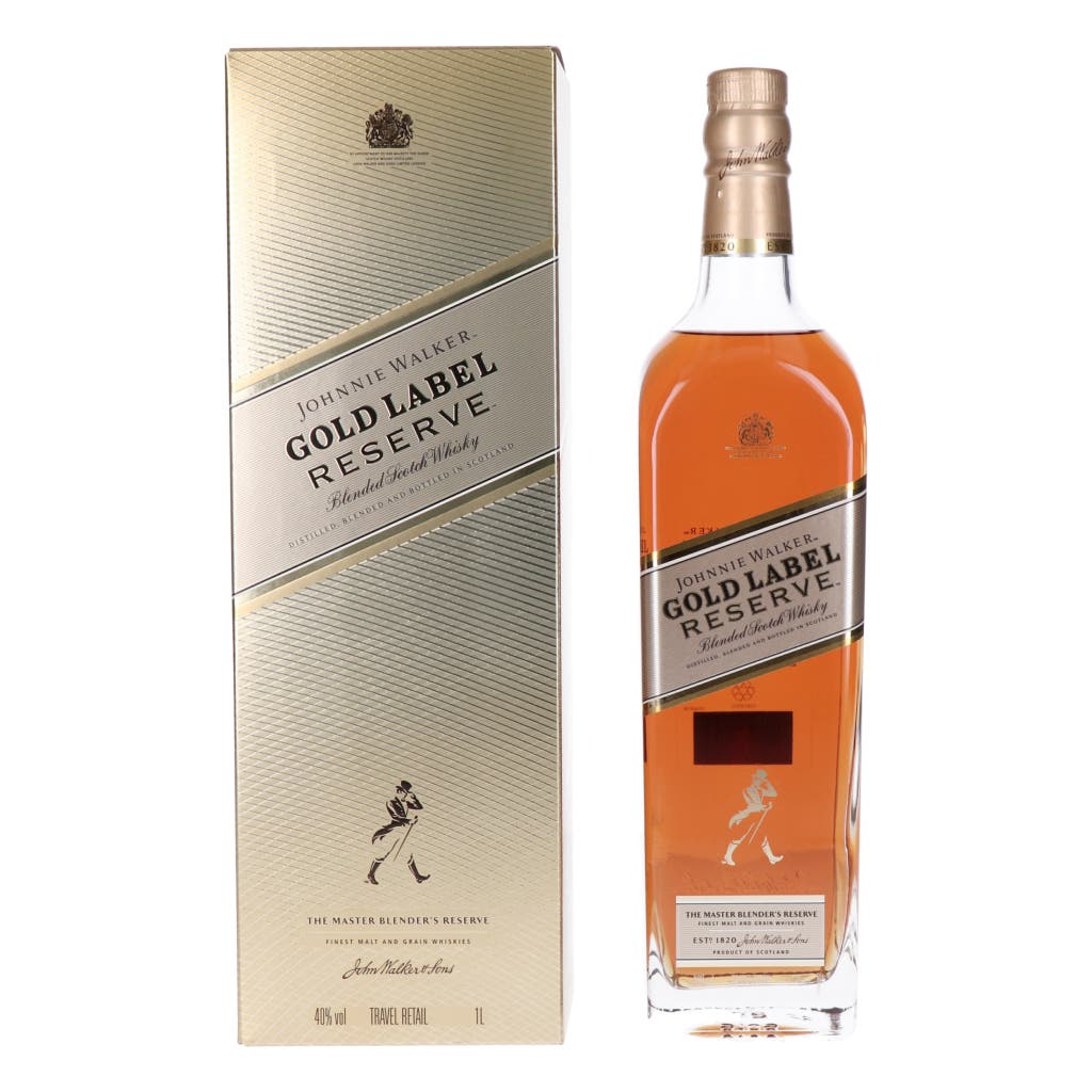 Johnnie Walker Gold Label Reserve Whisky + Giftbox 1L