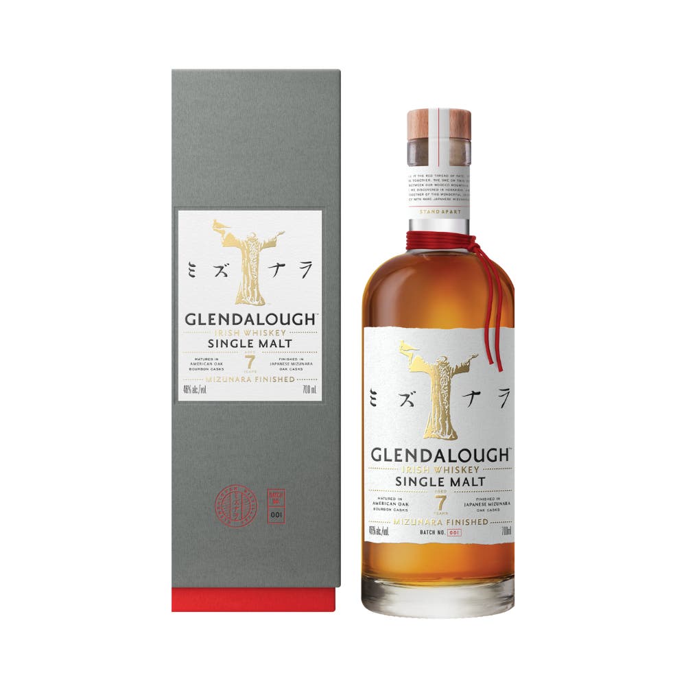 Glendalough Whiskey Mizunara Finished Aged 7 Years + Giftbox 70cl