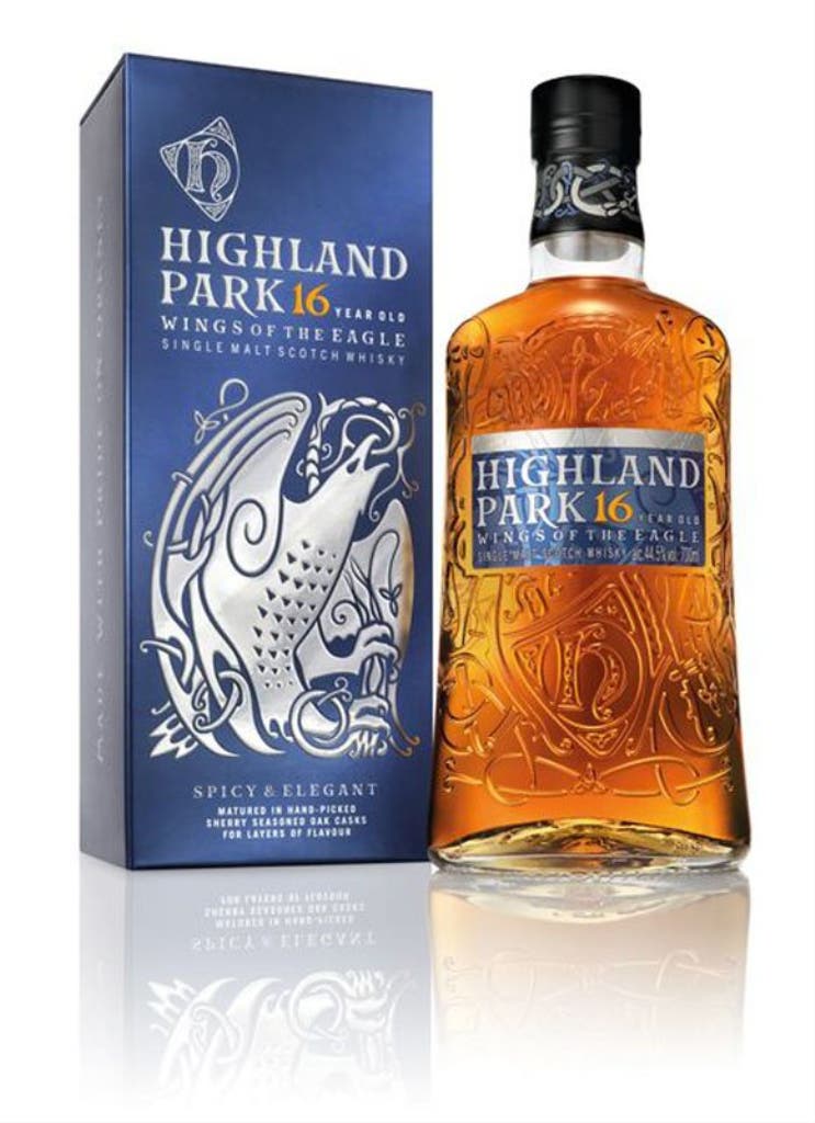 Highland Park Whisky Wings of the Eagle 16 Years Old + Giftbox 70cl