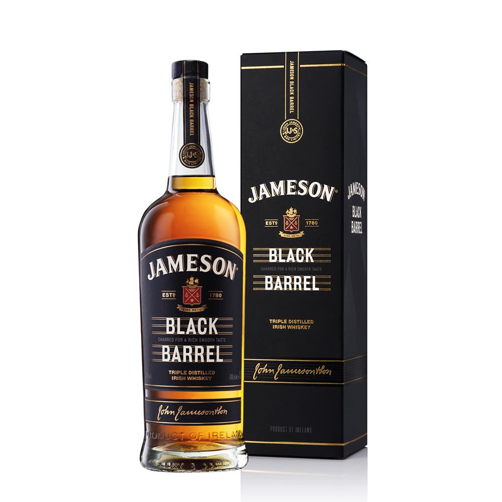 Jameson Irish Whiskey Black Barrel + Giftbox 1L